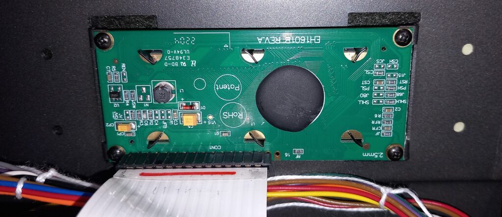 Alpha Juno 2 new OLED display