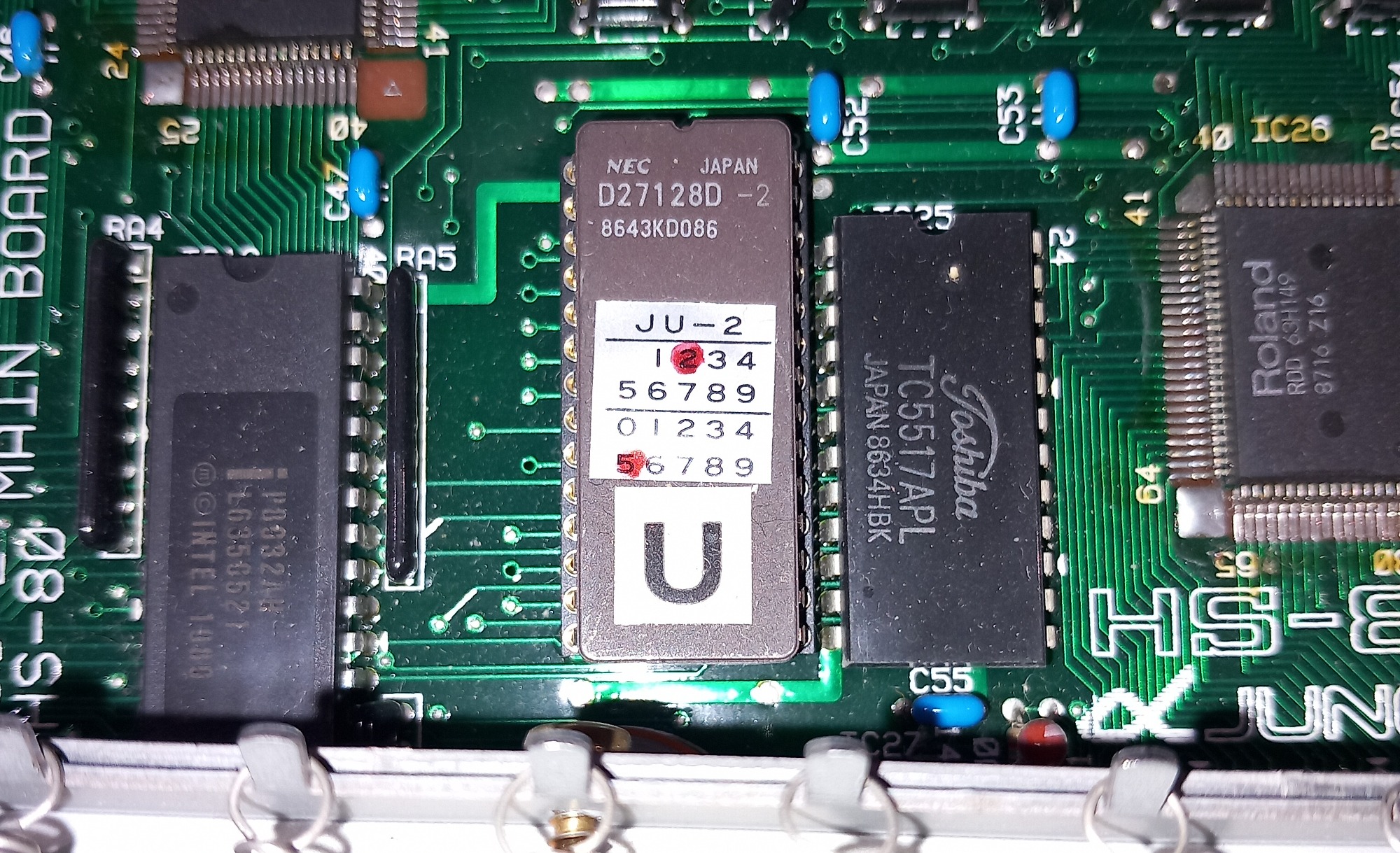 Alpha Juno 2 Original 2.5u LCD EPROM