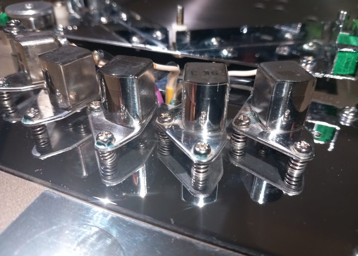 Gereinigte und polierte Tonköpfe