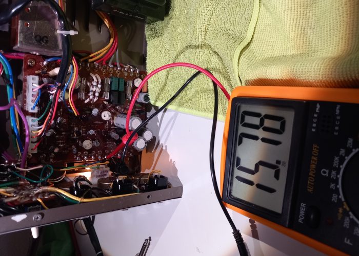 Spannungsmessung mit dem Multimeter